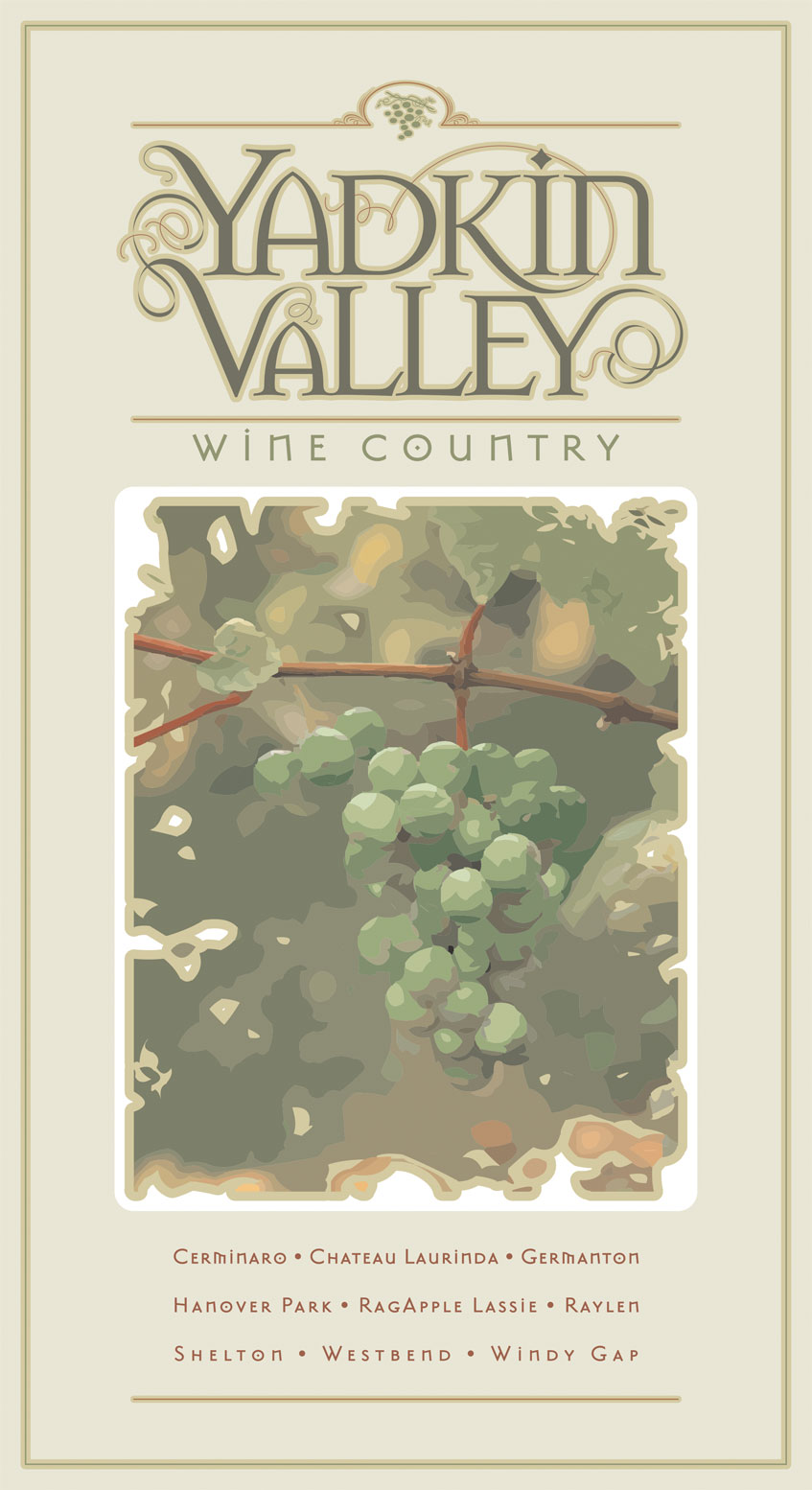 Yadkin Valley Wine Poster