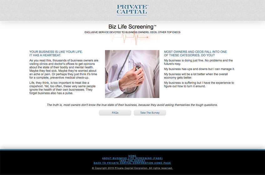 BLS Website Homepage