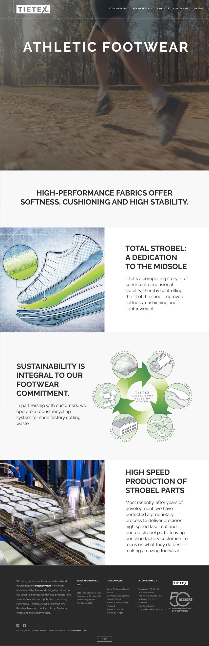 TIETEX WEBSITE